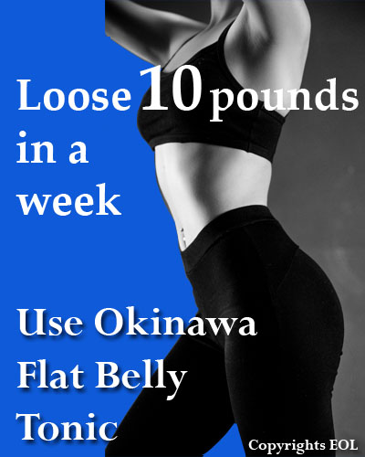 losing weight with okinawa flat belly tonic