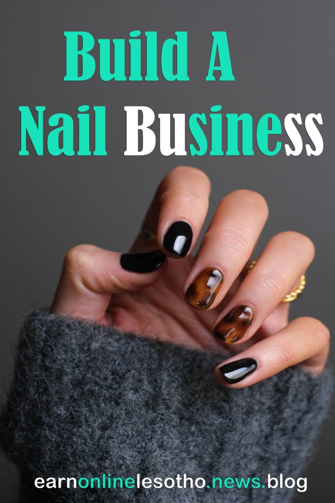 nail business poster